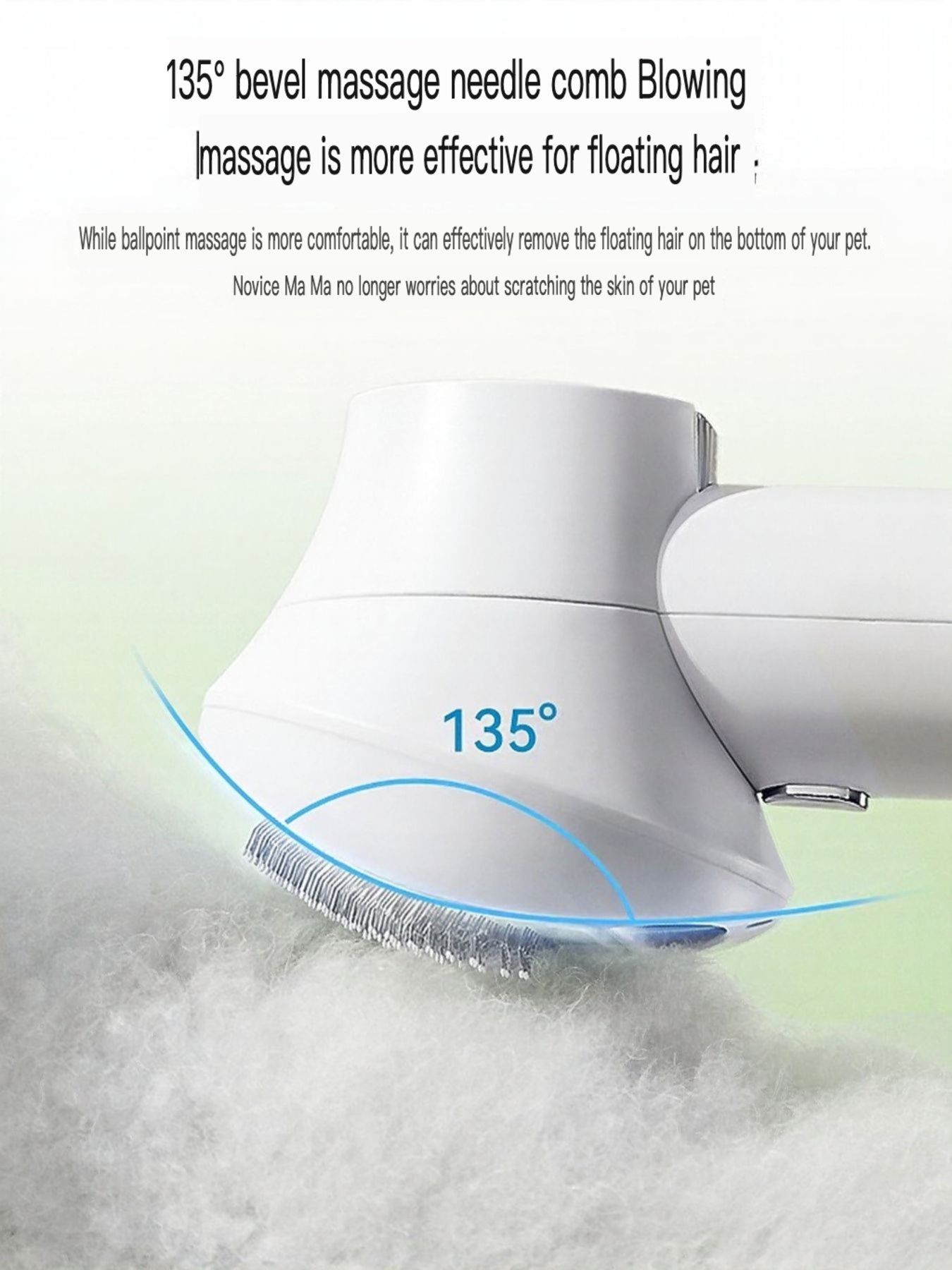 Low Noise Pet Hair Dryer & Comb
